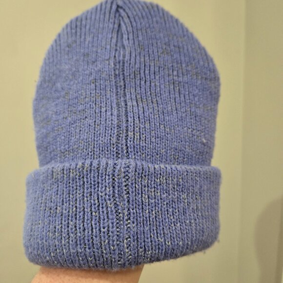 Herschel | REFLECTIVE Abbott Chunky Knit Toque or Beanie | Periwinkle | EUC - Picture 3 of 5